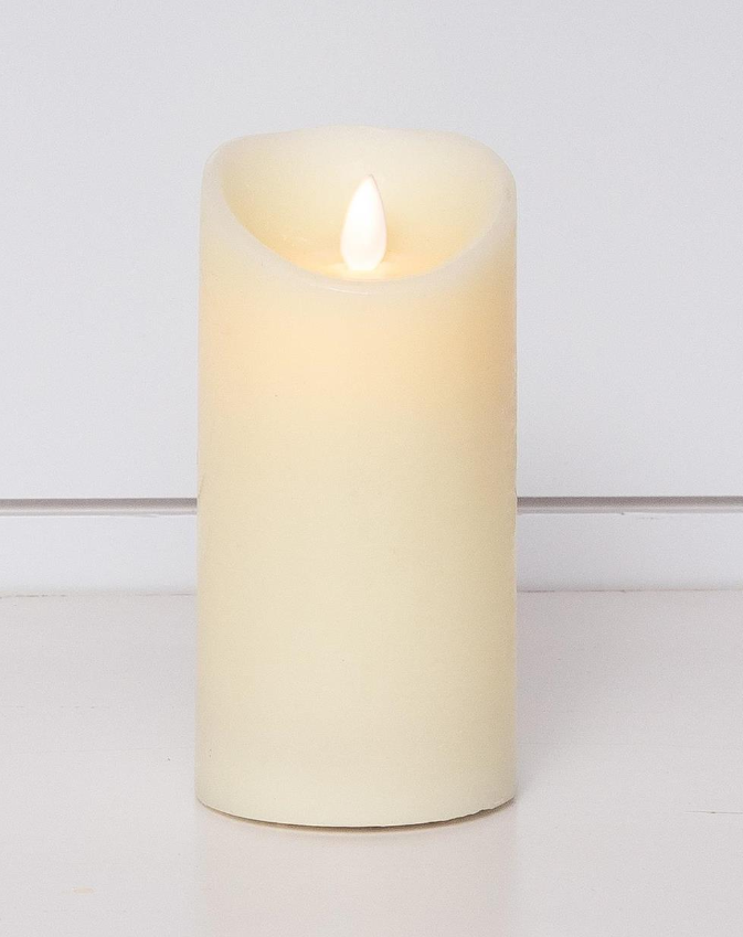 LED Ivory Candle Pillar Medium - Regular